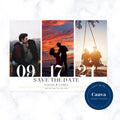 Save The Date Template Photo Collage | Editable Template